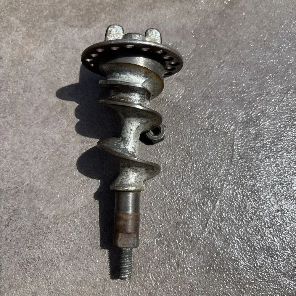 Vintage Keystone Meat Grinder No 20 Hand Crank Table Mount Heavy Made in the USA